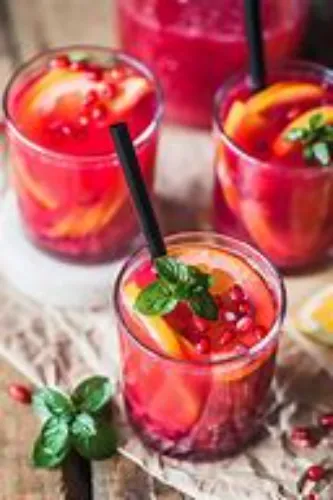 Tender with Pomogranate